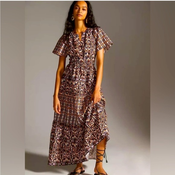 Anthropologie Dresses & Skirts - Anthropologie Somerset Maxi in Brown XS Pockets
